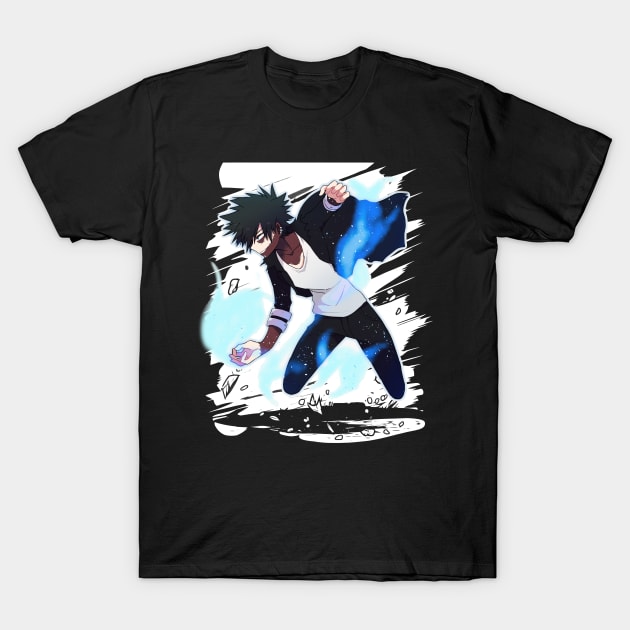 Tokoyami's Dark Resilience Pay Tribute to the Unique Hero on a Tee T-Shirt by Travis Figueroa